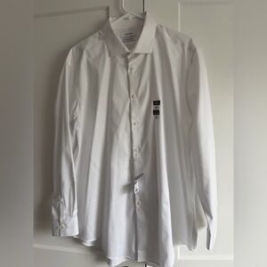Calvin Klein White Men's Dress Shirt